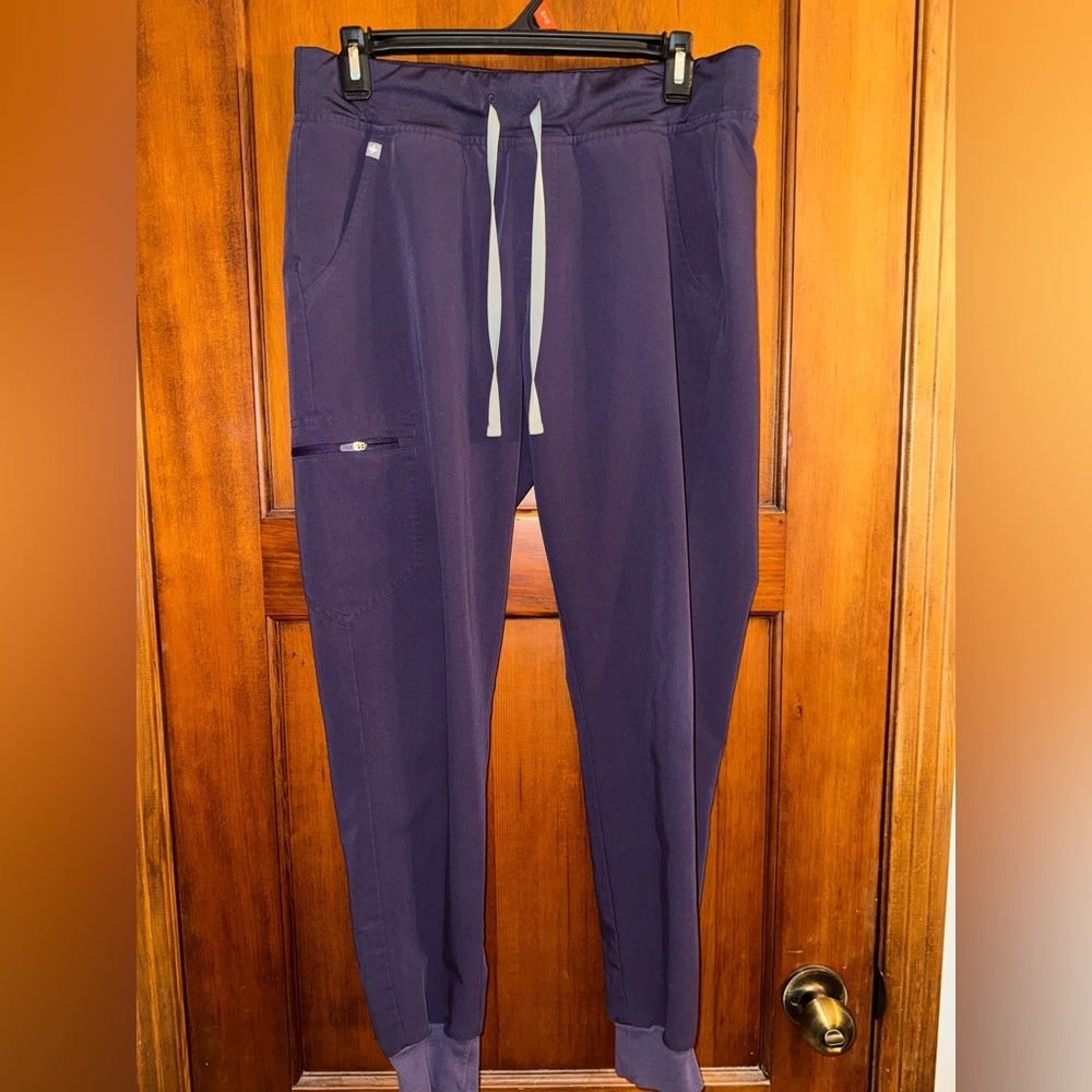 Figs Woman’s Eggplant Zamora Jogger scrubs